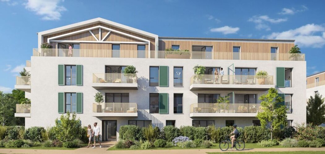 Programme immobilier neuf VERT AZUR - Pornic appartements lumineux entre mer et nature (44210) - Référence : 17930