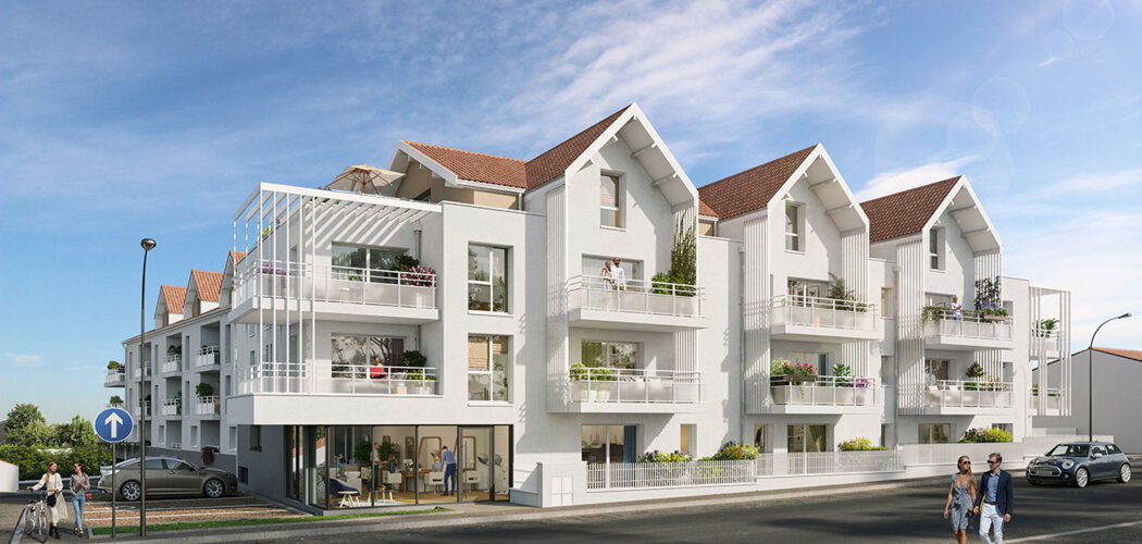 Programme immobilier neuf La Source - Pornic : appartements neufs T2–T4 à proximité du Port et du centre-ville (44210) - Référence : 15515