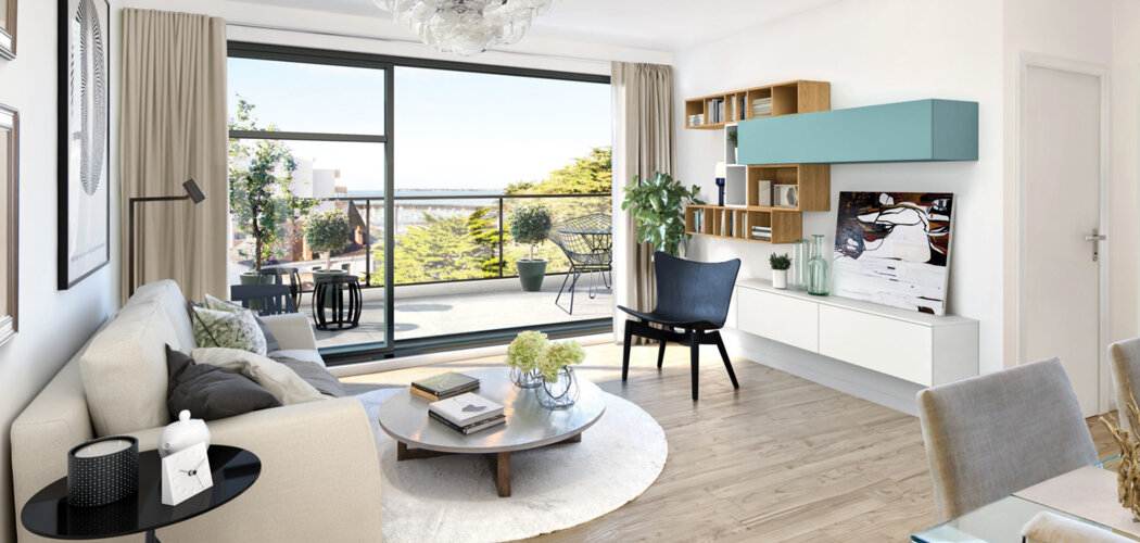 Programme immobilier neuf L'ESTIVALE - Pornichet à proximité de la plage et du port (44380) - Référence : 15549