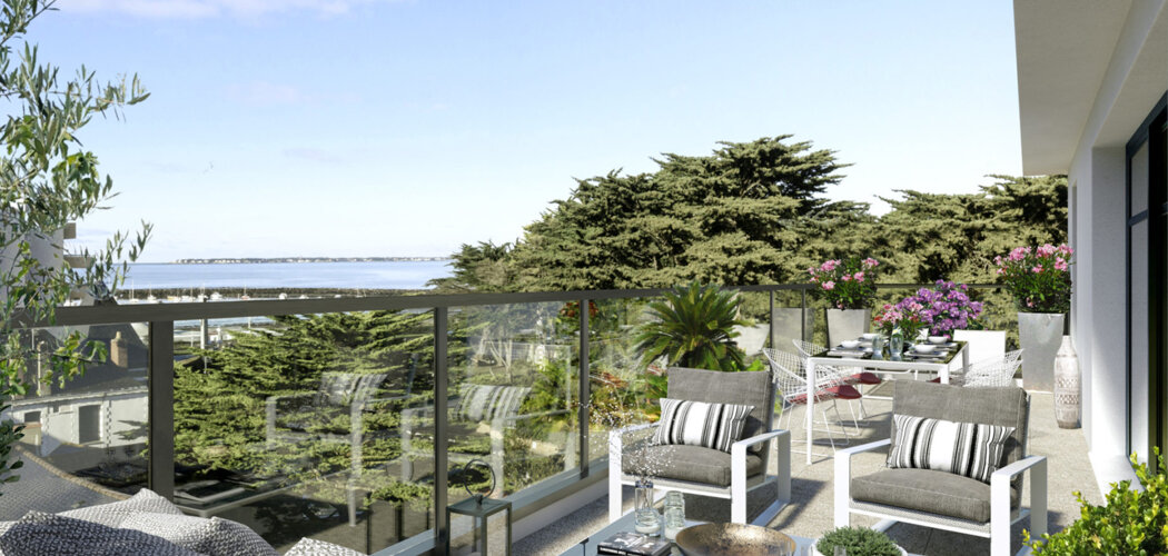 Programme immobilier neuf L'ESTIVALE - Pornichet à proximité de la plage et du port (44380) - Référence : 15549
