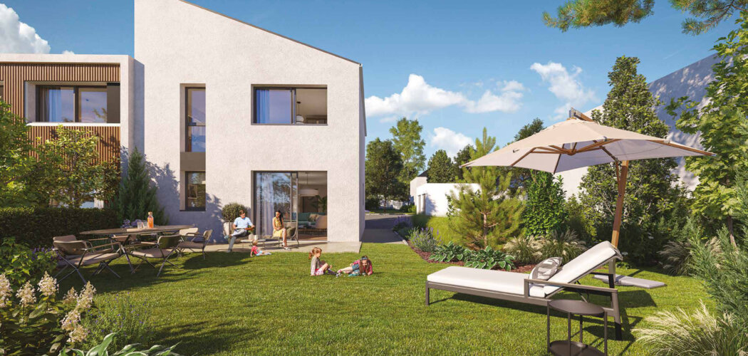 Programme immobilier neuf L'Écrin - Pornichet à quelques minutes de la plage de la Bonne Source (44380) - Référence : 15547
