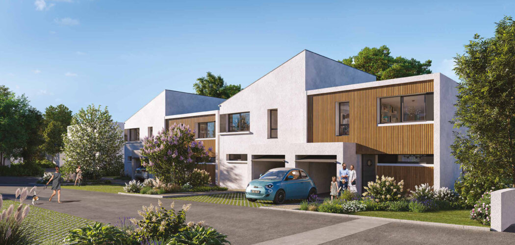 Programme immobilier neuf L'Écrin - Pornichet à quelques minutes de la plage de la Bonne Source (44380) - Référence : 15547
