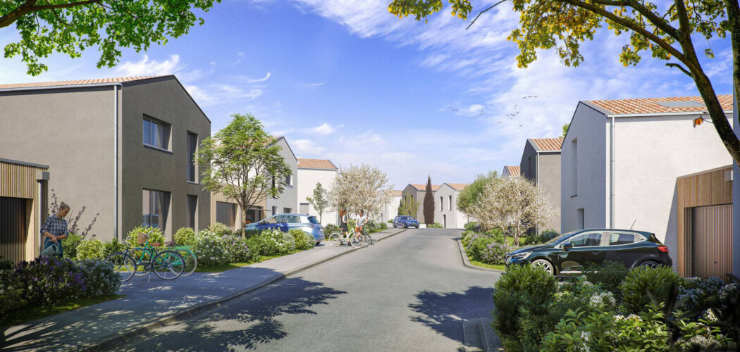 Programme immobilier neuf EDEN CAPE - Pornichet : Appartements T2–T4 et maisons T4–T5 avec terrasses, jardins et parking proche de la plage et de la vieille ville (44380) - Référence : 6012