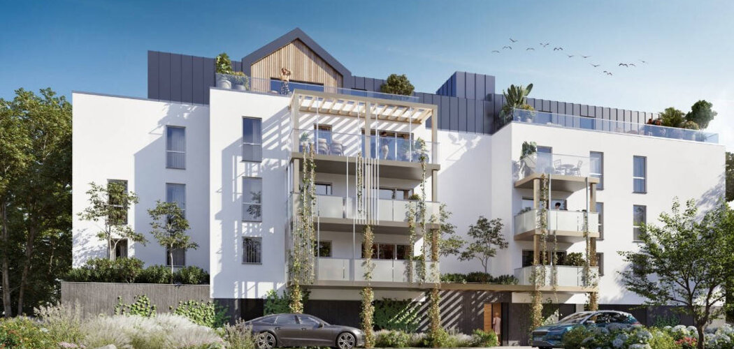 Programme immobilier neuf CARAVELLE - Pornichet : Appartements T2–T5 avec terrasses, vues Hippodrome et proximité Port de Plaisance (44380) - Référence : 14731