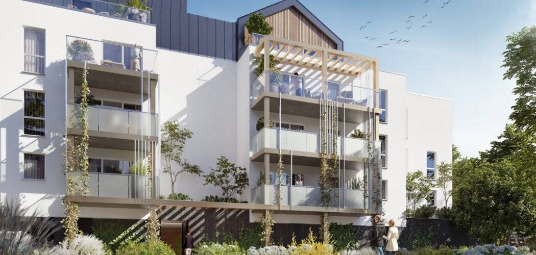 Programme immobilier neuf CARAVELLE - Pornichet : Appartements T2–T5 avec terrasses, vues Hippodrome et proximité Port de Plaisance (44380) - Référence : 14731