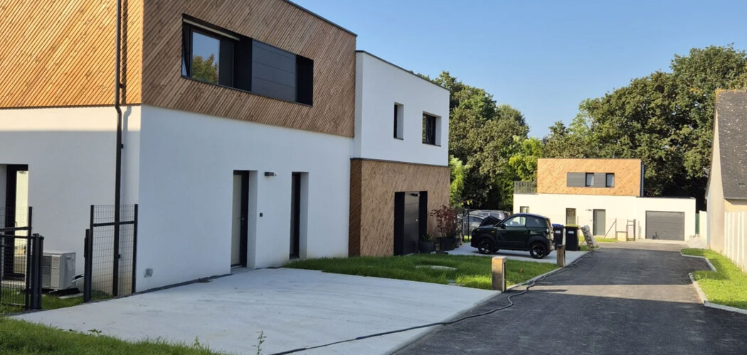 Programme immobilier neuf LE CLOS DES MOINES Lot N02 - Pornichet maisons d’architecte dans un quartier verdoyant (44380) - Référence : 17507