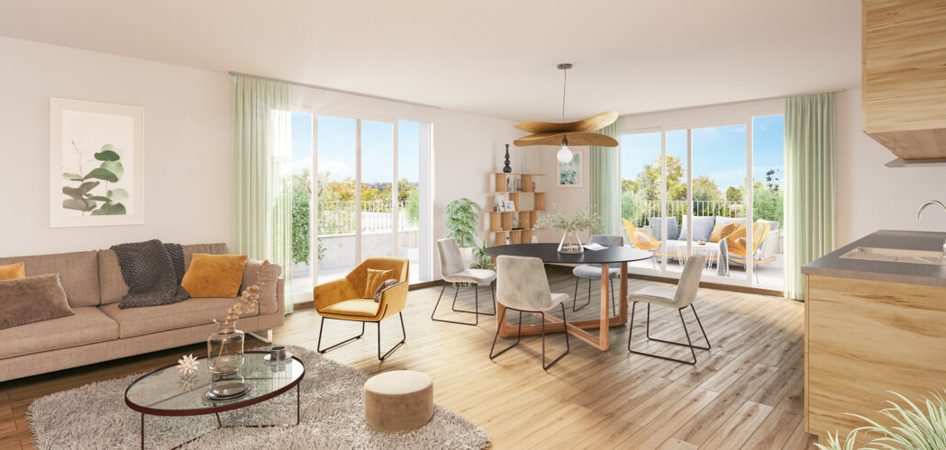 Programme immobilier neuf Jardin d'Epona - Pornichet : maisons et appartements neufs du studio au 5 pièces entre l’Hippodrome et la Mer (44380) - Référence : 15545