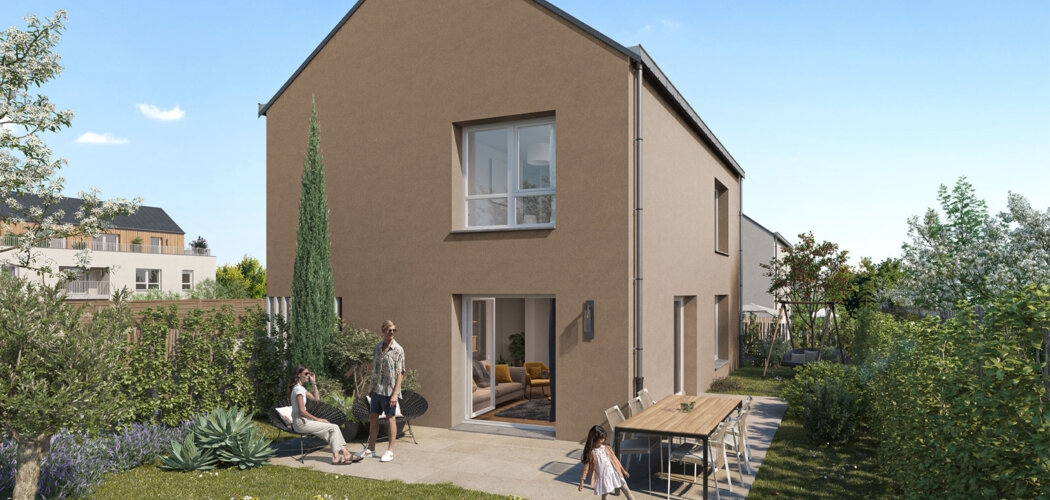 Programme immobilier neuf Jardin d'Epona - Pornichet : maisons et appartements neufs du studio au 5 pièces entre l’Hippodrome et la Mer (44380) - Référence : 15545