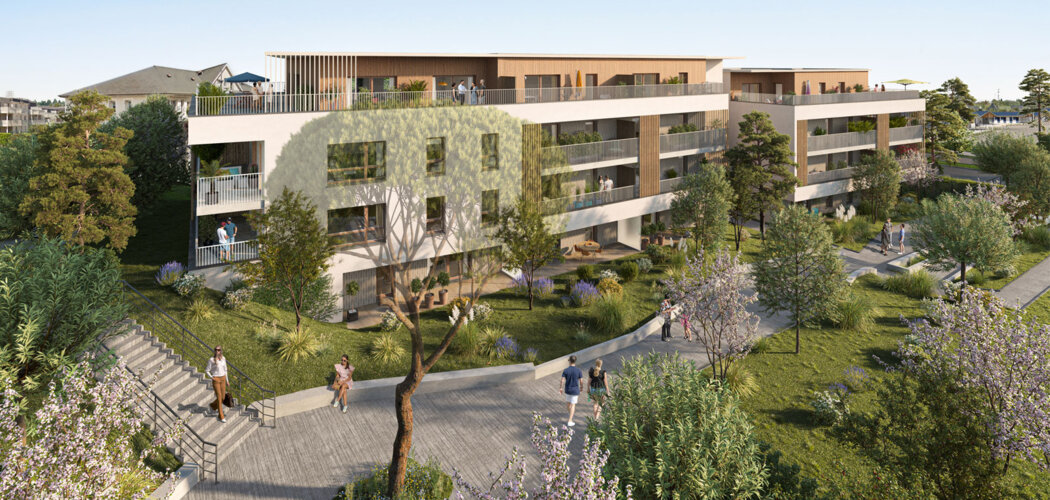 Programme immobilier neuf Jardin d'Epona - Pornichet : maisons et appartements neufs du studio au 5 pièces entre l’Hippodrome et la Mer (44380) - Référence : 15545