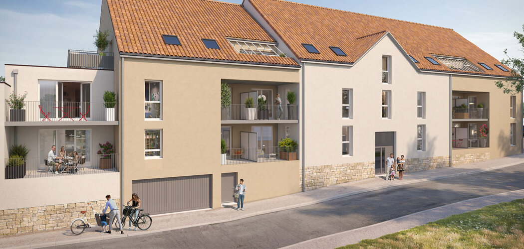 Programme immobilier neuf Estauria - Port-Saint-Père entre nature préservée et dynamisme nantais (44710) - Référence : 15604