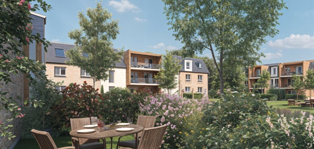 Programme immobilier neuf Le Domaine des Roses - Préaux à une vingtaine de minutes de Rouen (76160) - Référence : 16257
