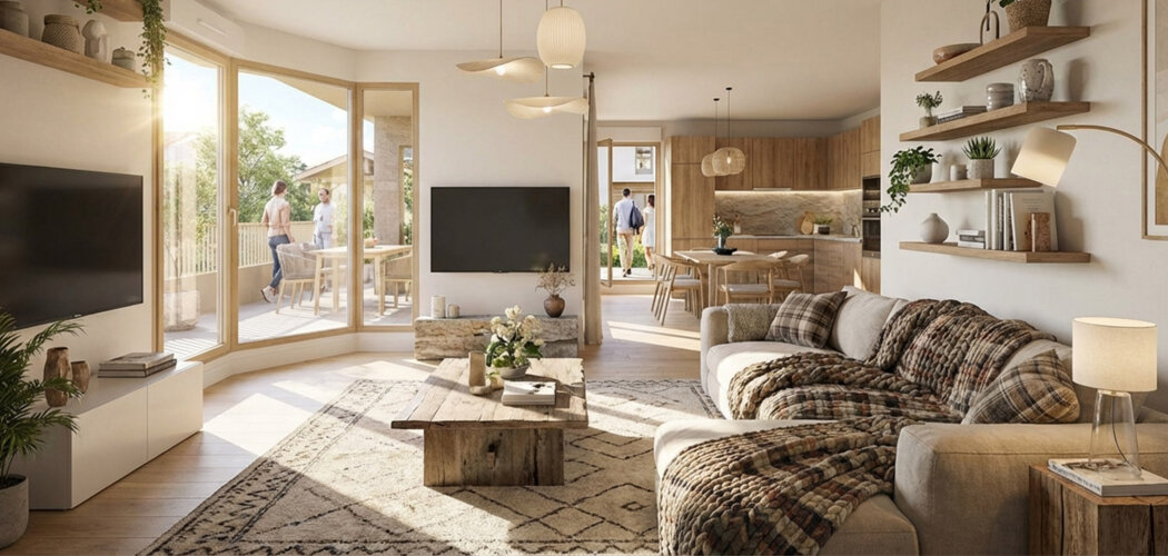 Programme immobilier neuf HORIZON LÉMAN - Prévessin-Moëns cadre résidentiel à 15 min du lac Léman (01280) - Référence : 14300