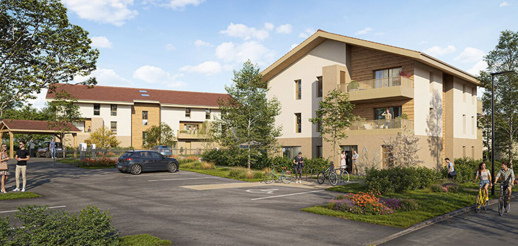 Programme immobilier neuf HORIZON LÉMAN - Prévessin-Moëns cadre résidentiel à 15 min du lac Léman (01280) - Référence : 14300