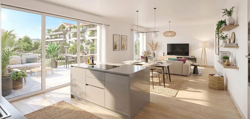 Programme immobilier neuf Villa Geneva - Bat F-G1-G2 - Prévessin-Moëns résidence élégante à proximité immédiate de Genève (01280) - Référence : 17566