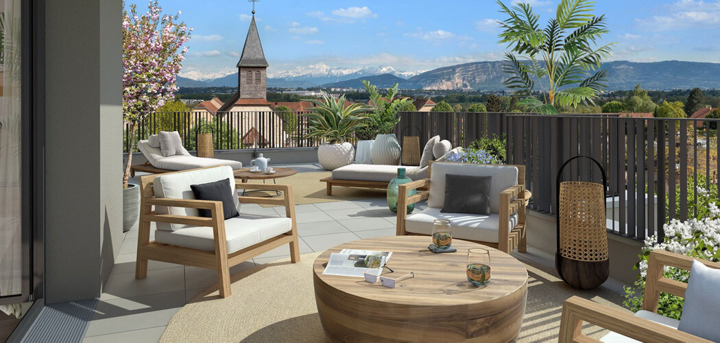Programme immobilier neuf Villa Geneva - Bat F-G1-G2 - Prévessin-Moëns résidence élégante à proximité immédiate de Genève (01280) - Référence : 17566