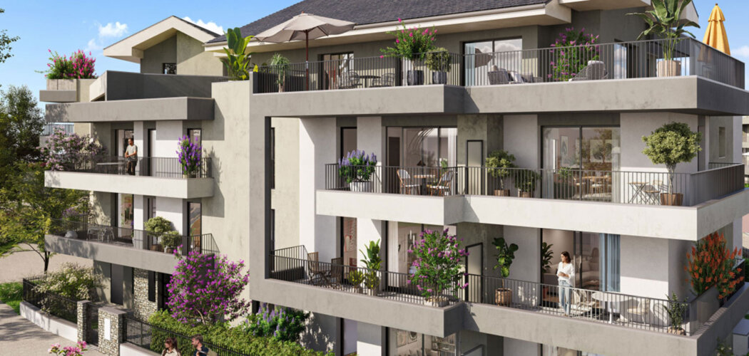 Programme immobilier neuf Villa Geneva - Bat F-G1-G2 - Prévessin-Moëns résidence élégante à proximité immédiate de Genève (01280) - Référence : 17566