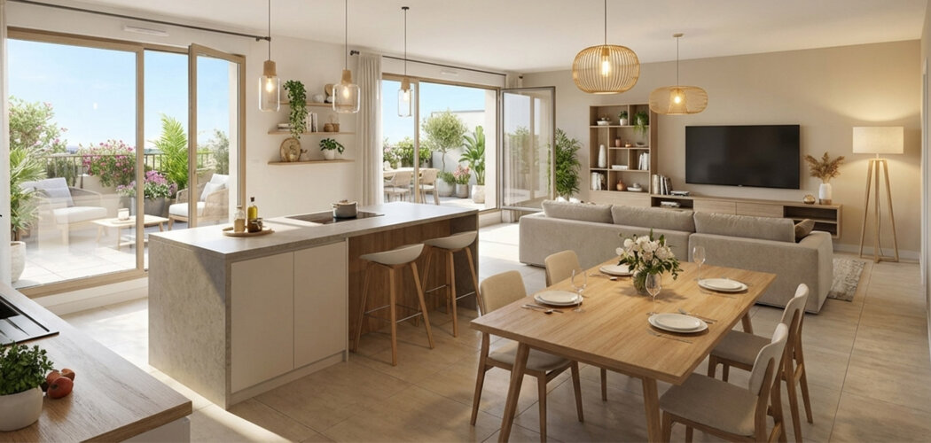 Programme immobilier neuf Villa Geneva - Bat C1 et D - Prévessin-Moëns résidence neuve aux portes de Genève (01280) - Référence : 17567