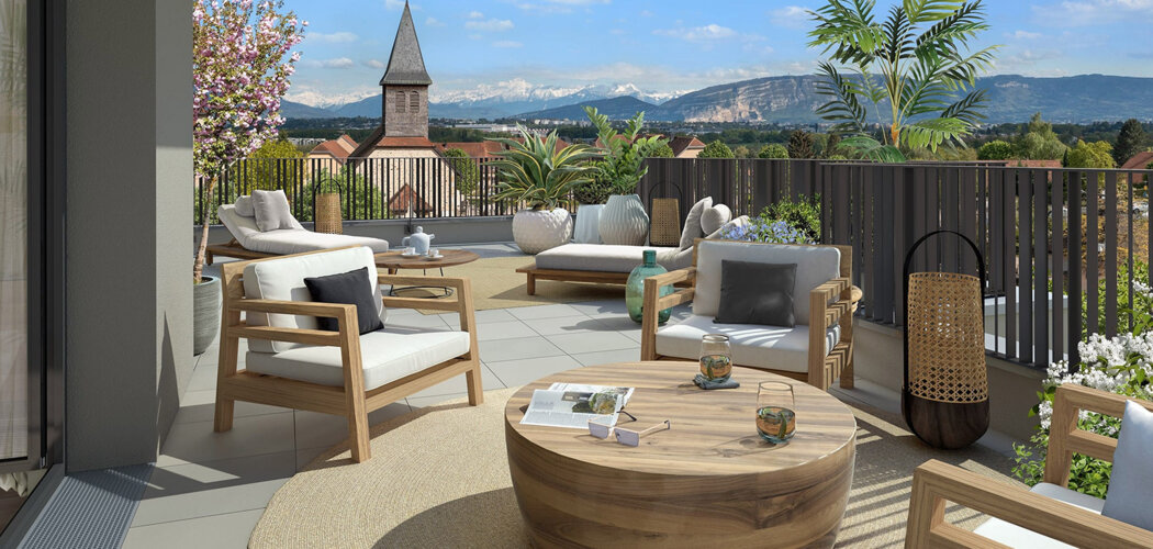 Programme immobilier neuf Villa Geneva - Bat C1 et D - Prévessin-Moëns résidence neuve aux portes de Genève (01280) - Référence : 17567