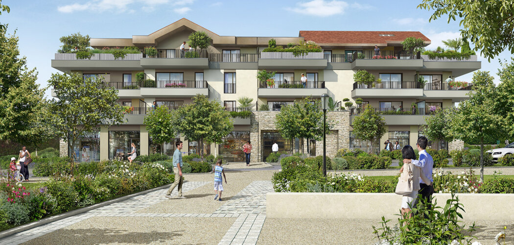 Programme immobilier neuf Villa Geneva - Bat C1 et D - Prévessin-Moëns résidence neuve aux portes de Genève (01280) - Référence : 17567