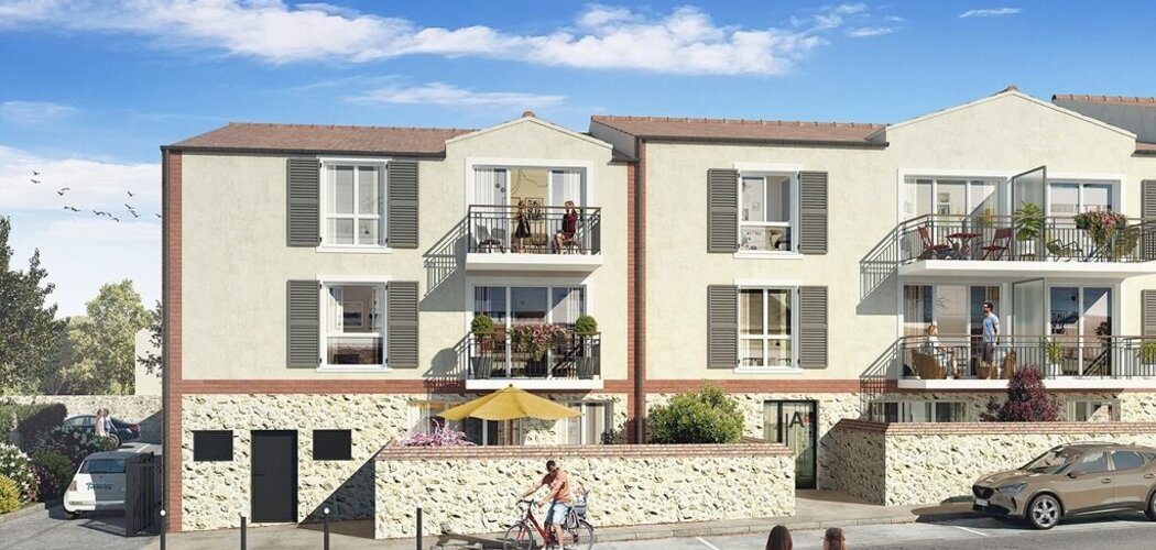 Programme immobilier neuf RUELLE AUX VIGNES - Provins : appartements neufs du studio au 4 pièces à 10 min du cœur de bourg (77160) - Référence : 15018