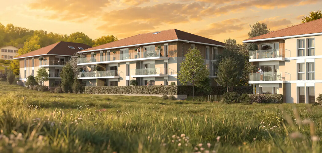 Programme immobilier neuf Rive 422 - Publier centre-ville proche du Lac Léman (74500) - Référence : 18373