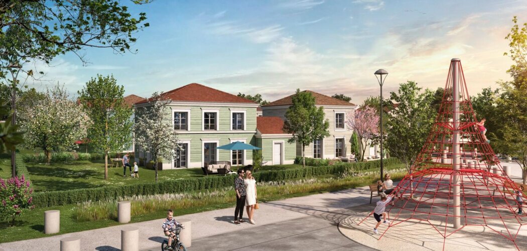 Programme immobilier neuf Le Quartier du Vertpuits - Puiseux-en-France : Maisons T4–T5 et appartements T2–T4 avec jardins, garages et proximité Paris (95380) - Référence : 14514