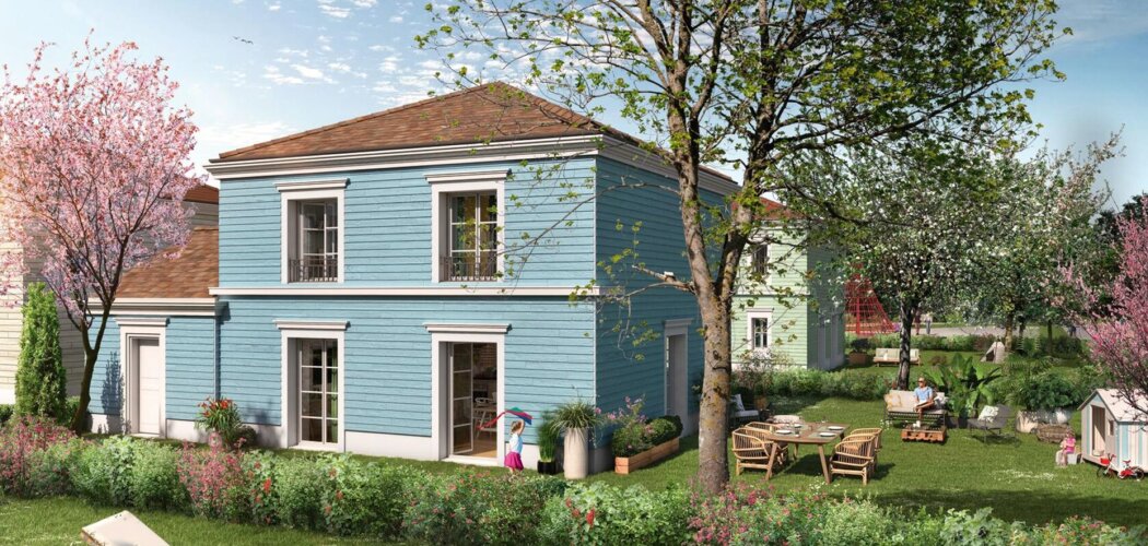 Programme immobilier neuf Le Quartier du Vertpuits - Puiseux-en-France : Maisons T4–T5 et appartements T2–T4 avec jardins, garages et proximité Paris (95380) - Référence : 14514