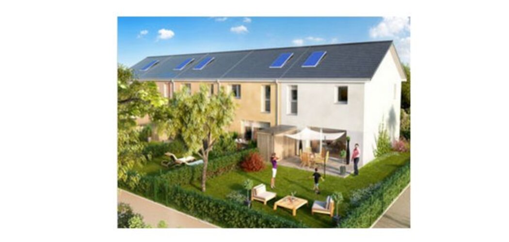 Programme immobilier neuf  - Pulnoy : 20 maisons T3–T4 pour un cadre de vie familial et moderne (54420) - Référence : 37