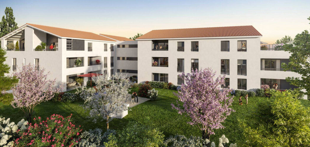 Programme immobilier neuf Le Clos du Tilleul - Pusignan au centre-ville à deux pas des commerces (69330) - Référence : 16006