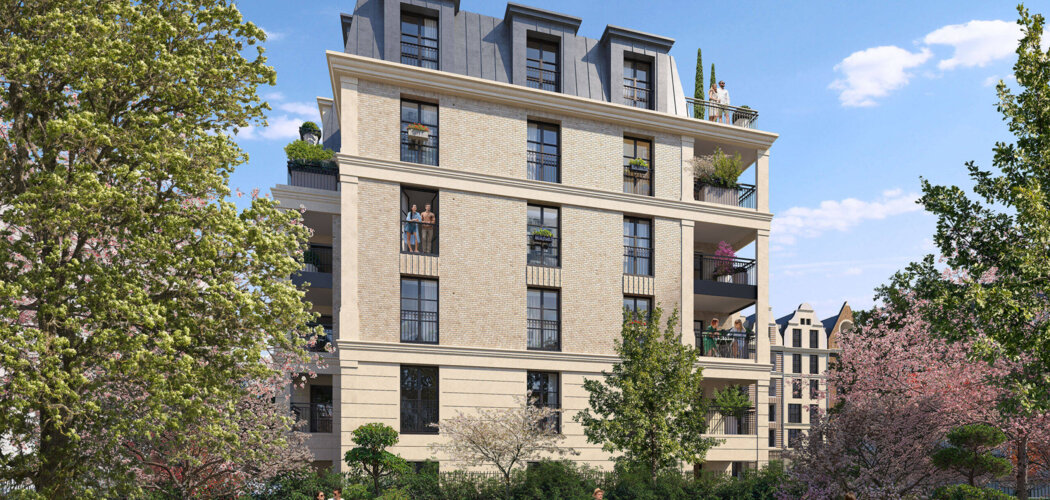 Programme immobilier neuf Villa Sakura - Puteaux, à 750 m de La Défense (92800) - Référence : 16496