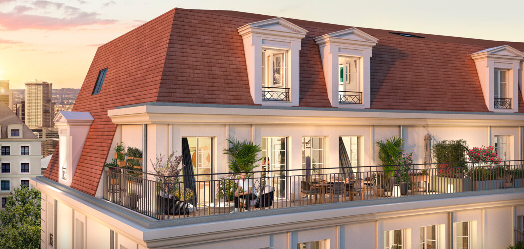 Programme immobilier neuf Parc des Bergères - Puteaux à deux pas de La Défense (92800) - Référence : 16216