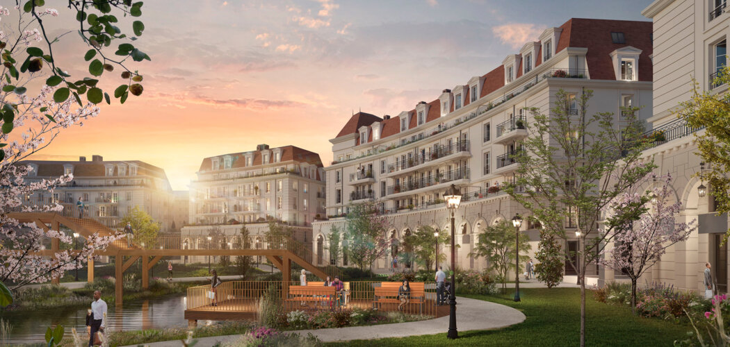 Programme immobilier neuf Parc des Bergères - Puteaux à deux pas de La Défense (92800) - Référence : 16216