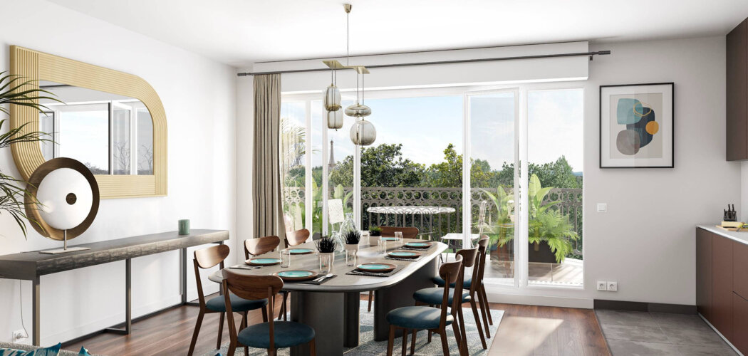 Programme immobilier neuf QUAI DE DION BOUTON - Puteaux  à proximité  de La Défense (92800) - Référence : 16107