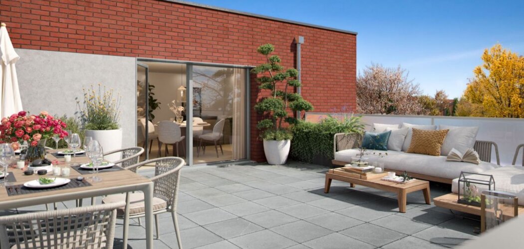 Programme immobilier neuf L'Exclusif - Quesnoy-sur-Deûle : appartements neufs proche véloroute et bords de Deûle (59890) - Référence : 10151