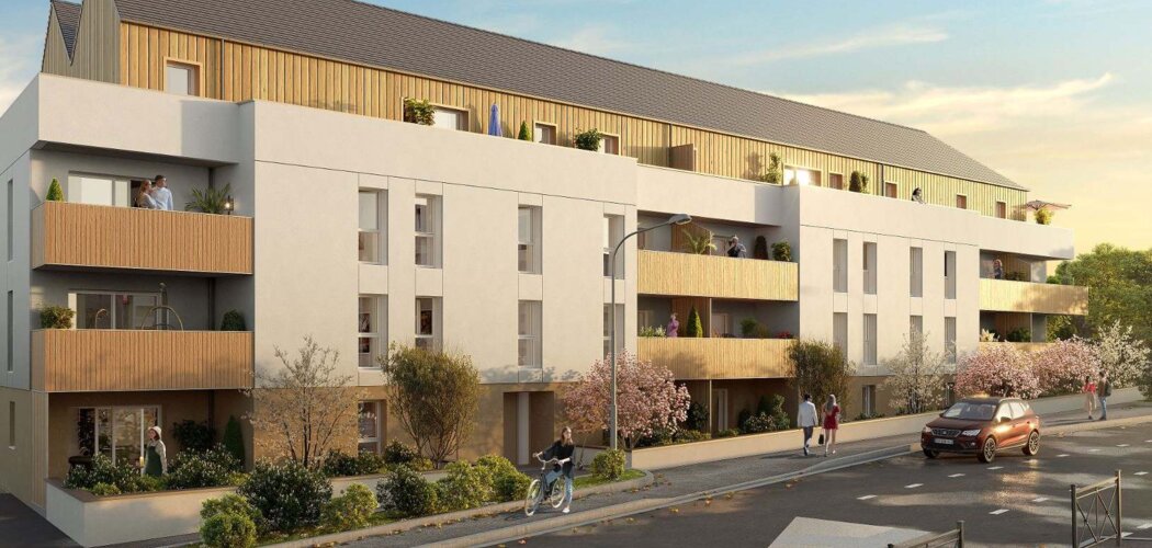 Programme immobilier neuf TI GWENN - Questembert : appartements neufs du studio au 4 pièces à 5 min du centre (56230) - Référence : 15329