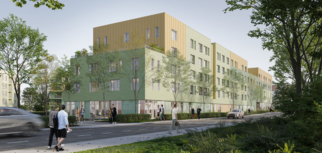 Programme immobilier neuf Uxco Student - QUETIGNY - Quetigny aux portes de Dijon résidence dédiée aux étudiants (21800) - Référence : 14613