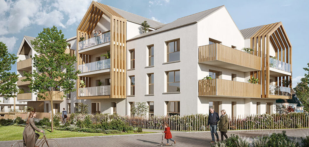 Programme immobilier neuf Kewenn Kalon - Quéven à moins de 20 minutes des plages dans un cadre paisible (56530) - Référence : 16980
