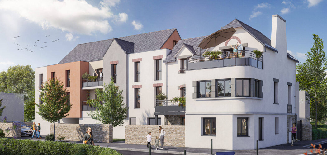 Programme immobilier neuf PORT HALIGUEN - QUIBERON - Quiberon : Appartements T2–T4 avec terrasses, parking et proximité plage Porigo (56170) - Référence : 14553
