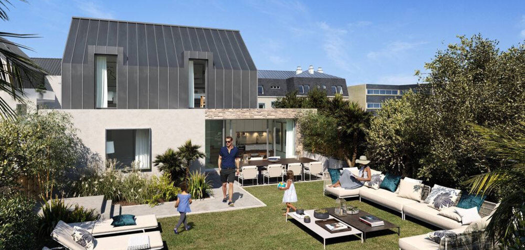 Programme immobilier neuf Coeur Maria -  Quiberon : villas et appartements neufs du 2 au 5 pièces face mer et centre-ville (56170) - Référence : 16933