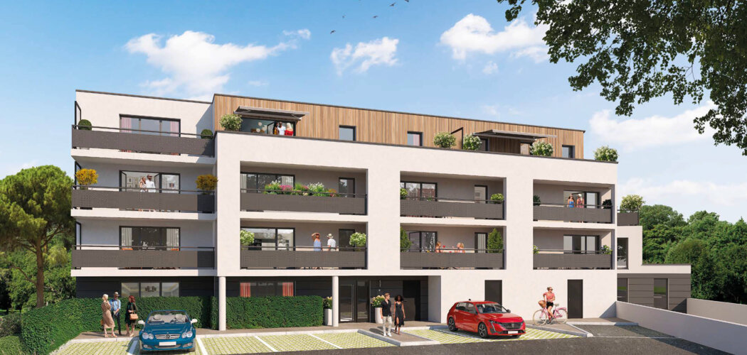 Programme immobilier neuf VILLA AELIA - Quimper à proximité de la plage de Bénodet (29000) - Référence : 11014