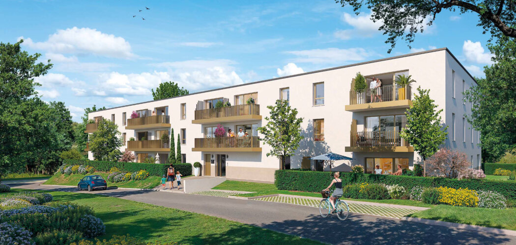Programme immobilier neuf L'IODE - Quimper à quelques minutes du centre de ville (29000) - Référence : 11013
