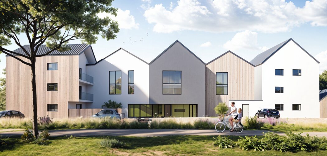 Programme immobilier neuf Les terrasses de Kermoguer - Quimper à quelques minutes en voiture du centre historique (29000) - Référence : 12627