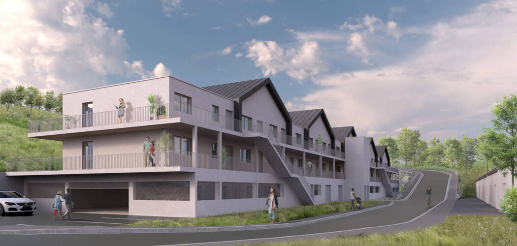 Programme immobilier neuf LES TERRASSES DU VALLON - BAT A - Quimper appartements neufs à 5 min de la gare (29000) - Référence : 17711