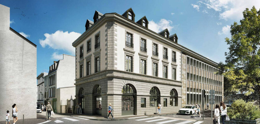 Programme immobilier neuf CONFLUENCE - Quimper réhabilitation en plein au centre historique (29000) - Référence : 11508