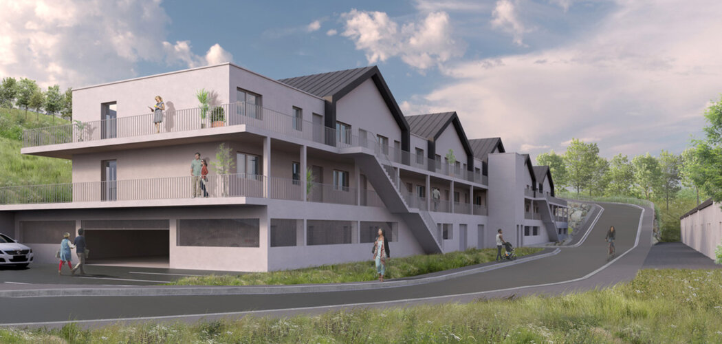 Programme immobilier neuf LES TERRASSES DU VALLON - Bat B - Quimper résidence calme à 6 minutes du centre-ville (29000) - Référence : 17746