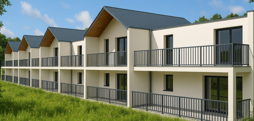 Programme immobilier neuf LES TERRASSES DU VALLON - Bat B - Quimper résidence calme à 6 minutes du centre-ville (29000) - Référence : 17746