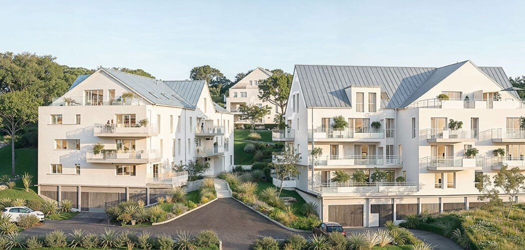 Programme immobilier neuf LES TERRASSES DE LINEOSTIC - Quimper résidence verdoyante dans le quartier Linéostic (29000) - Référence : 17798