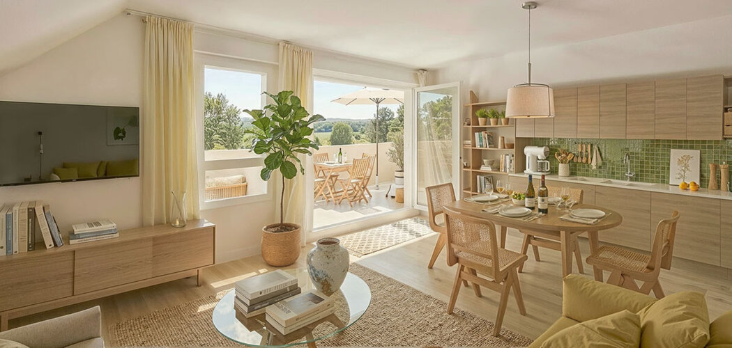 Programme immobilier neuf LES TERRASSES DE LINEOSTIC - Quimper résidence verdoyante dans le quartier Linéostic (29000) - Référence : 17798