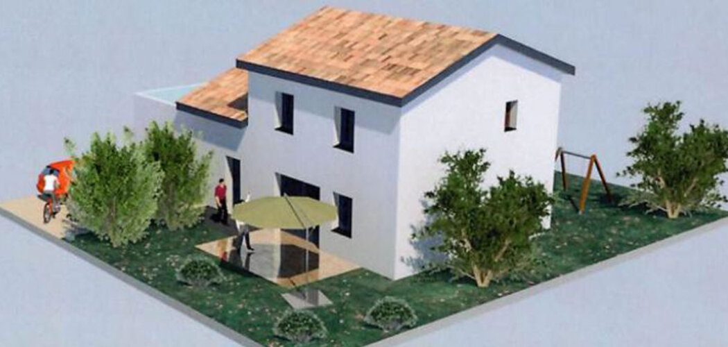 Programme immobilier neuf La Bottière - Quincieux village au nord de Lyon maisons neuves avec terrasse et jardin (69650) - Référence : 17186