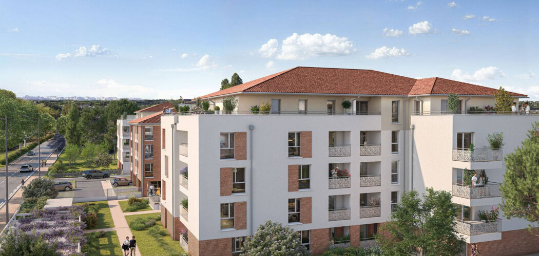 Programme immobilier neuf VIVRE ENSEMBLE QUINT-FONSEGRIVES - Quint-Fonsegrives à  seulement 30 minutes de Toulouse (31130) - Référence : 14885